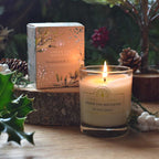 The English Soap Company - Christmas Tidings Under the Mistletoe Candle