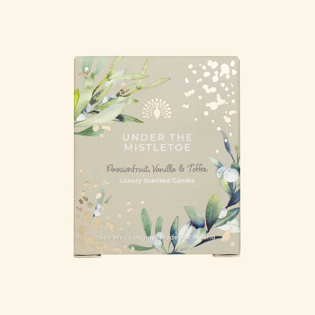 The English Soap Company - Christmas Tidings Under the Mistletoe Candle