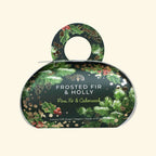 The English Soap Company - Christmas Tidings Frosted Fir and Holly Large Gift Soap