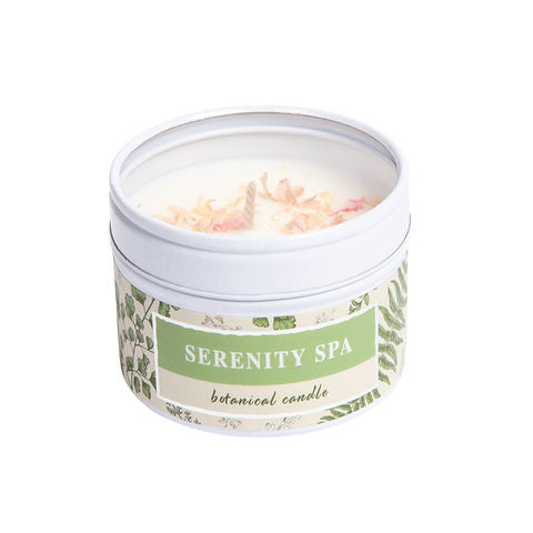 Sparkle Candle Tin - Serenity Spa