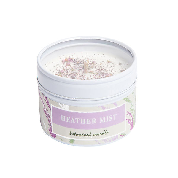 Sparkle Candle Tin - Heather Mist