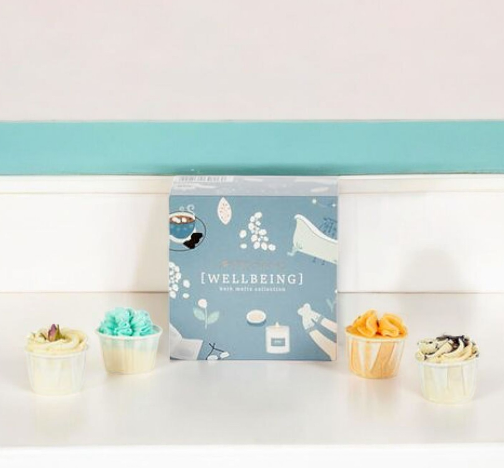 Gift Set - 4 Luxury Bath Melts - Wellbeing