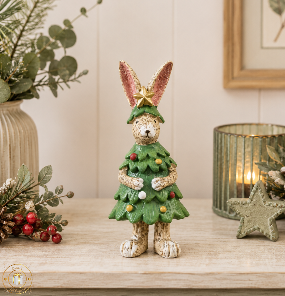 Christmas Tree Bunny Decoration 🎄🐰