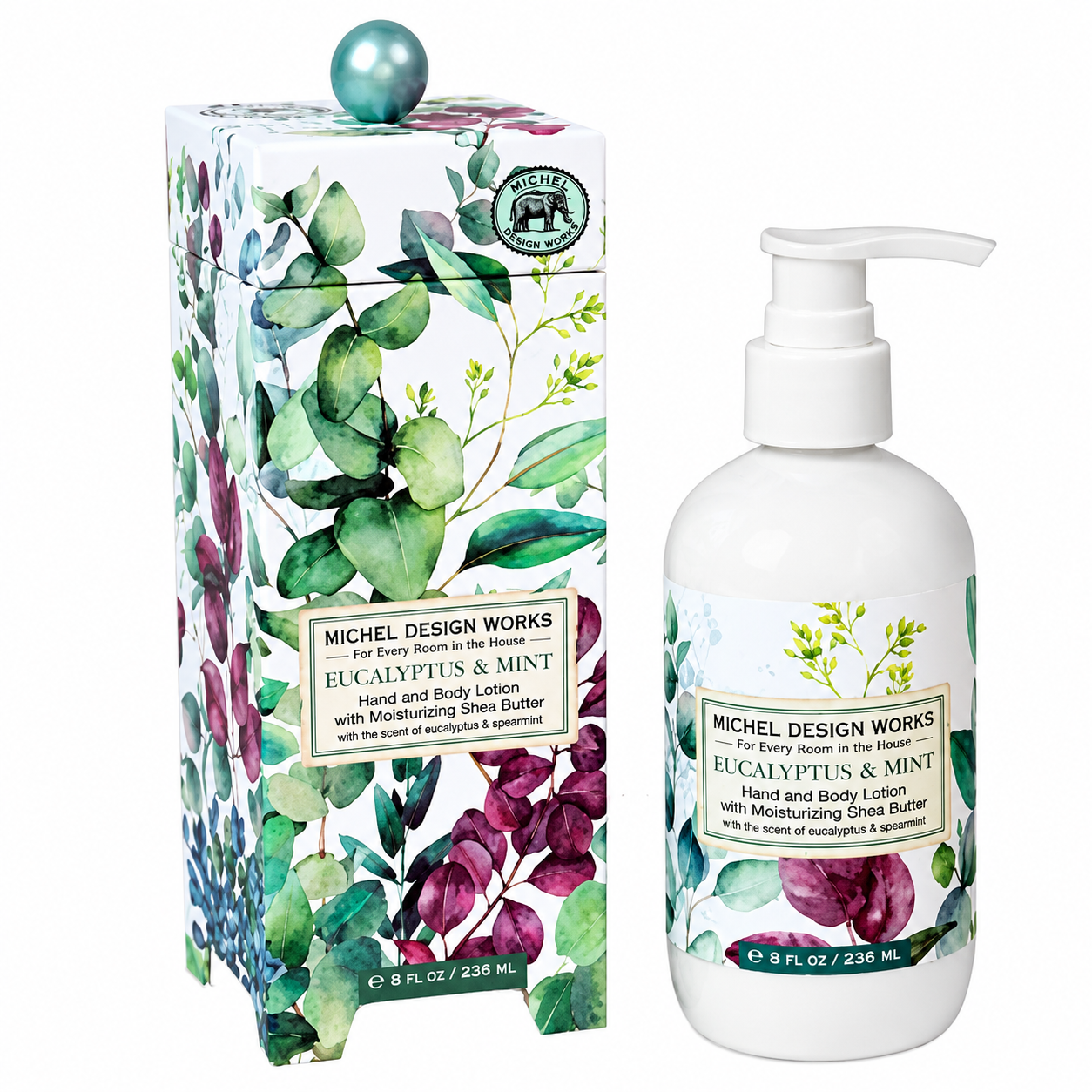 Eucalyptus & Mint Hand and Body Lotion by Michel Design Works