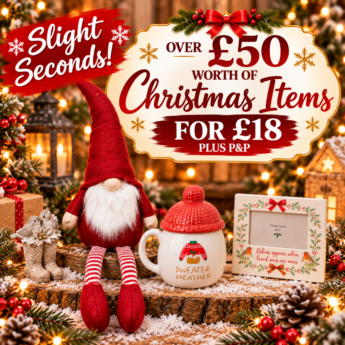 Festive Slight Seconds Bundle Box No. 8