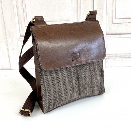 Herringbone Flap Bag