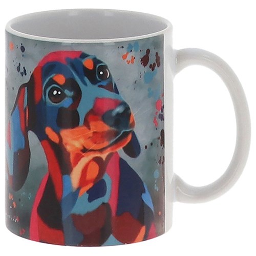 Aquamarine Dachshund Dog Mug