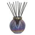 Large Glass Reed Diffuser Bottle & 50 Fibre Reeds - Indigo Lustre