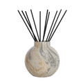 Large Glass Reed Diffuser Bottle & 50 Fibre Reeds - Grigio