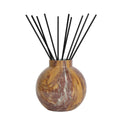 Large Glass Reed Diffuser Bottle & 50 Fibre Reeds - Breccia