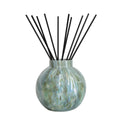 Large Glass Reed Diffuser Bottle & 50 Fibre Reeds - Jade Marble