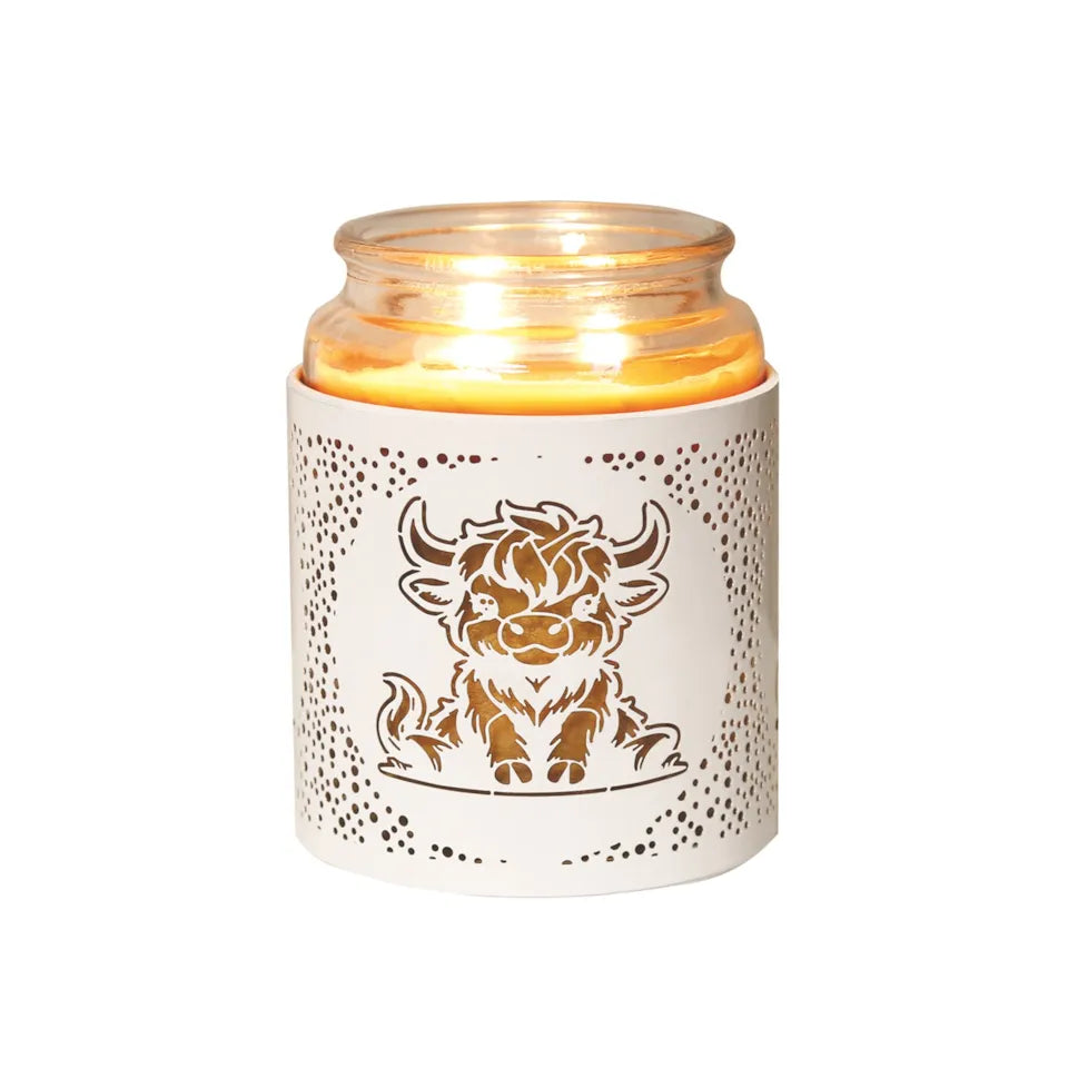 Wax Warmer / Burner - White Highland Cow