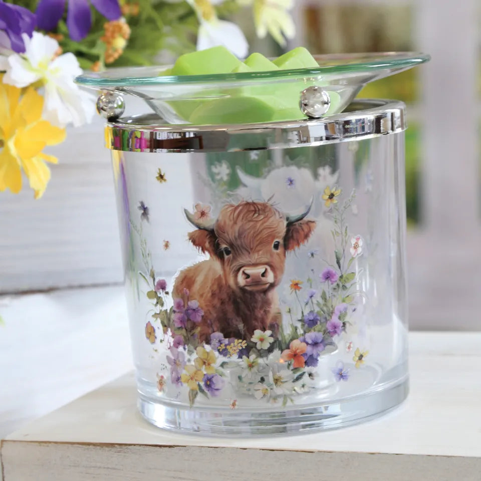 Tea Light Wax Warmer - Highland Cow