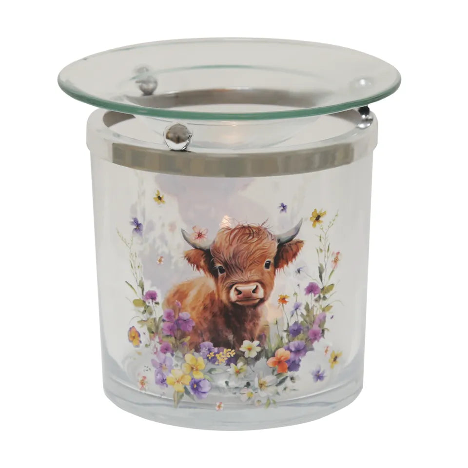 Tea Light Wax Warmer - Highland Cow