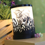 Electric Highland Cow Wax Warmer White or Black