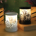 Electric Highland Cow Wax Warmer White or Black