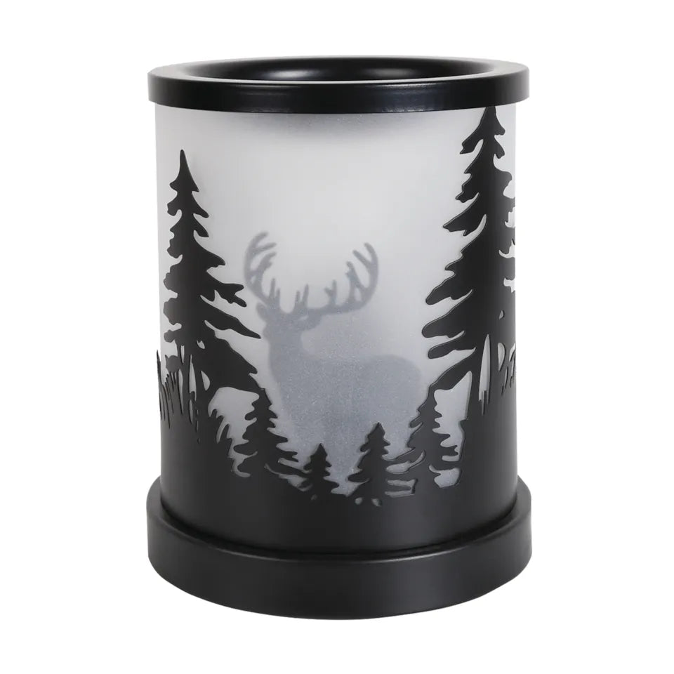 Electric Highland Cow Wax Warmer Black