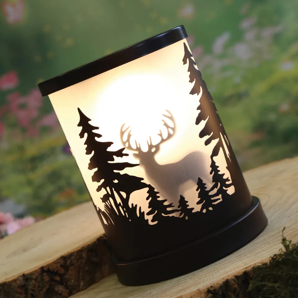 Electric Highland Cow Wax Warmer Black