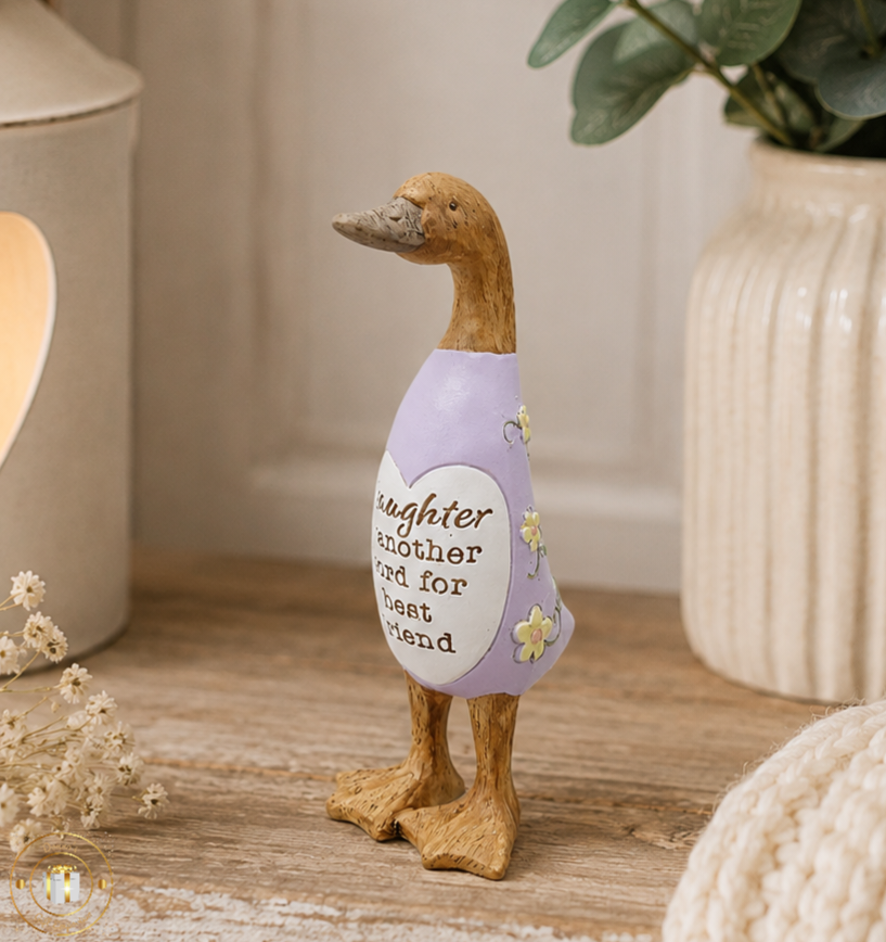 12cm Tall Daisy Ducks - Mum, Nan, Grandma, Auntie, Friends, Family, Daughter