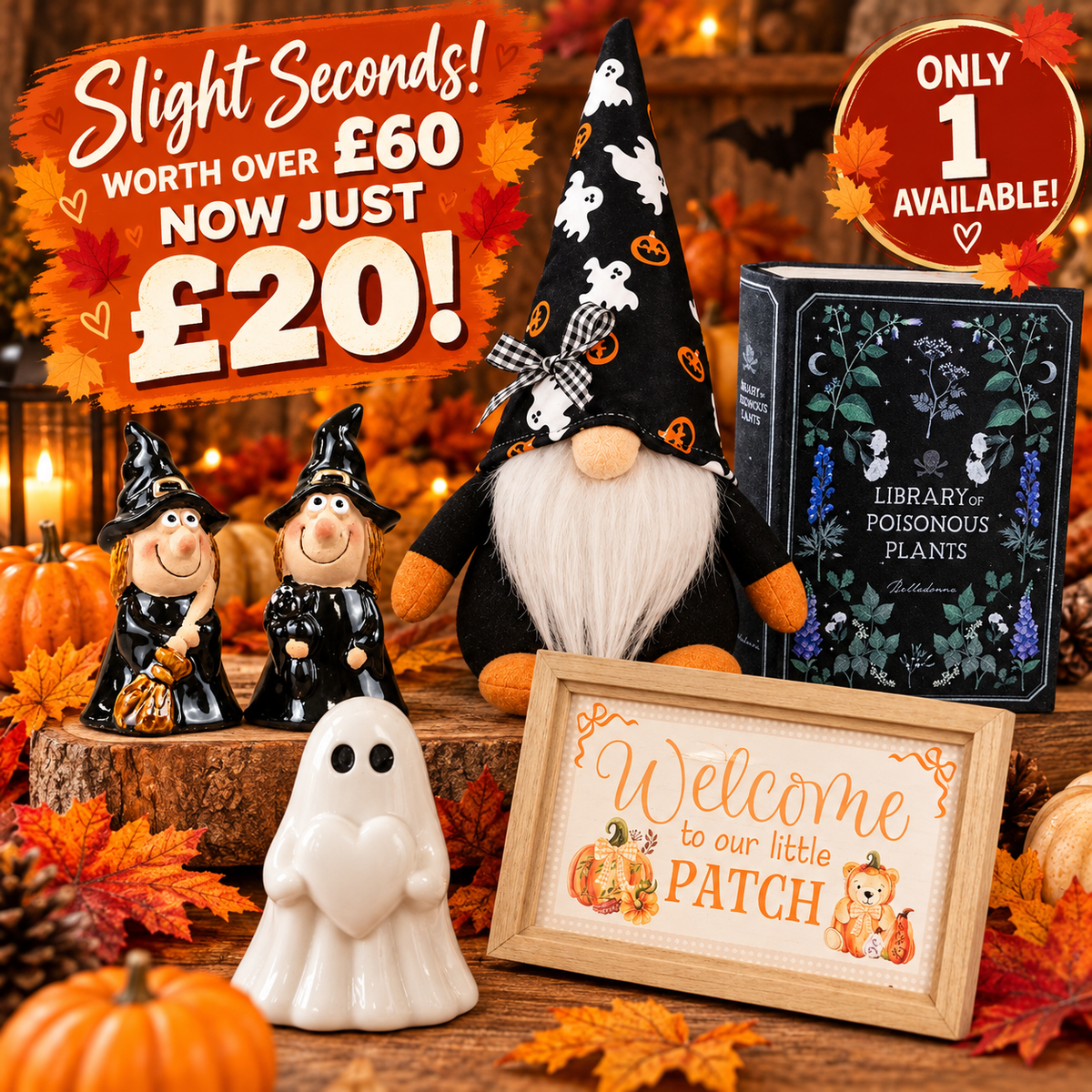 Autumn & Halloween Slight Seconds Bundle Box
