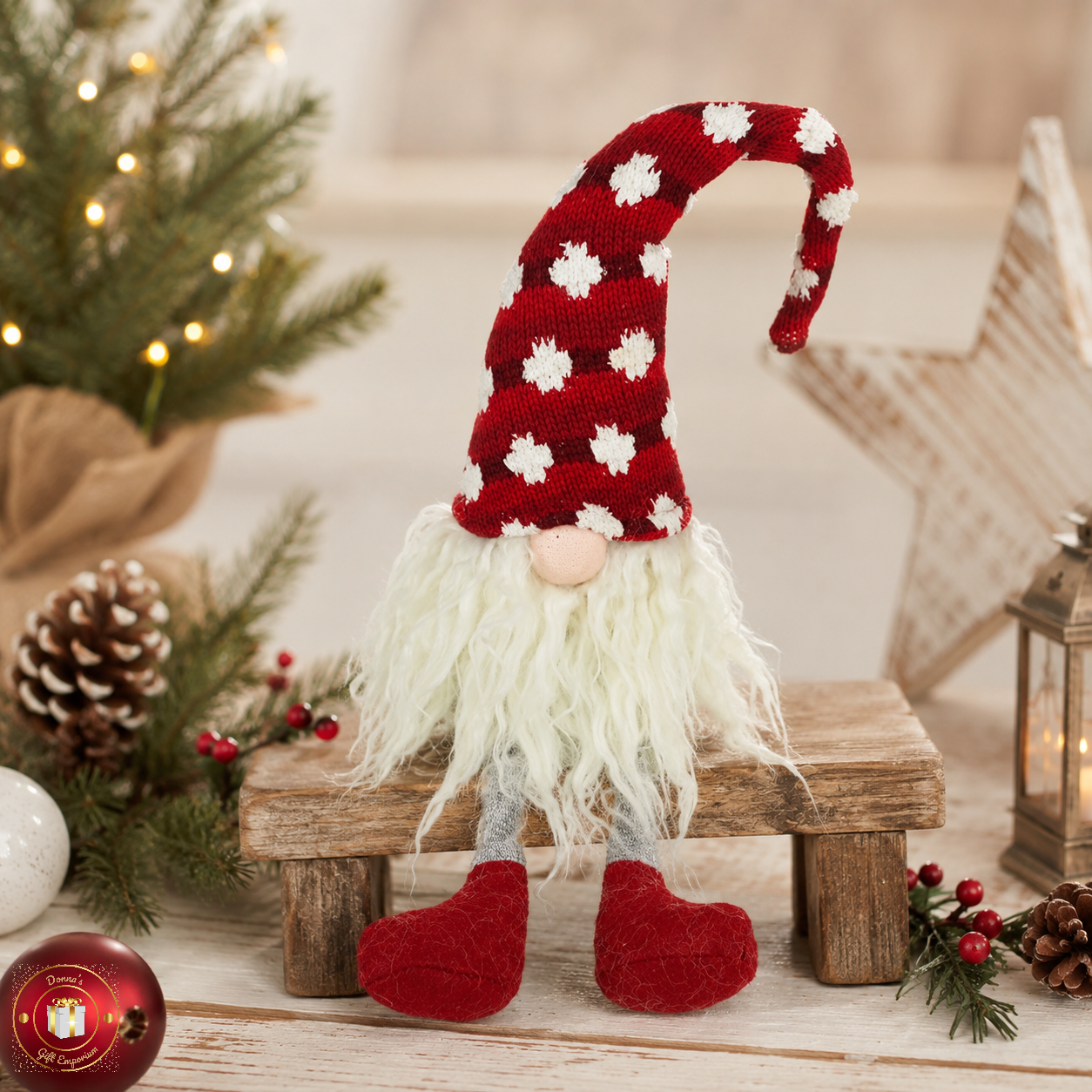 Spotty Festive Gonk