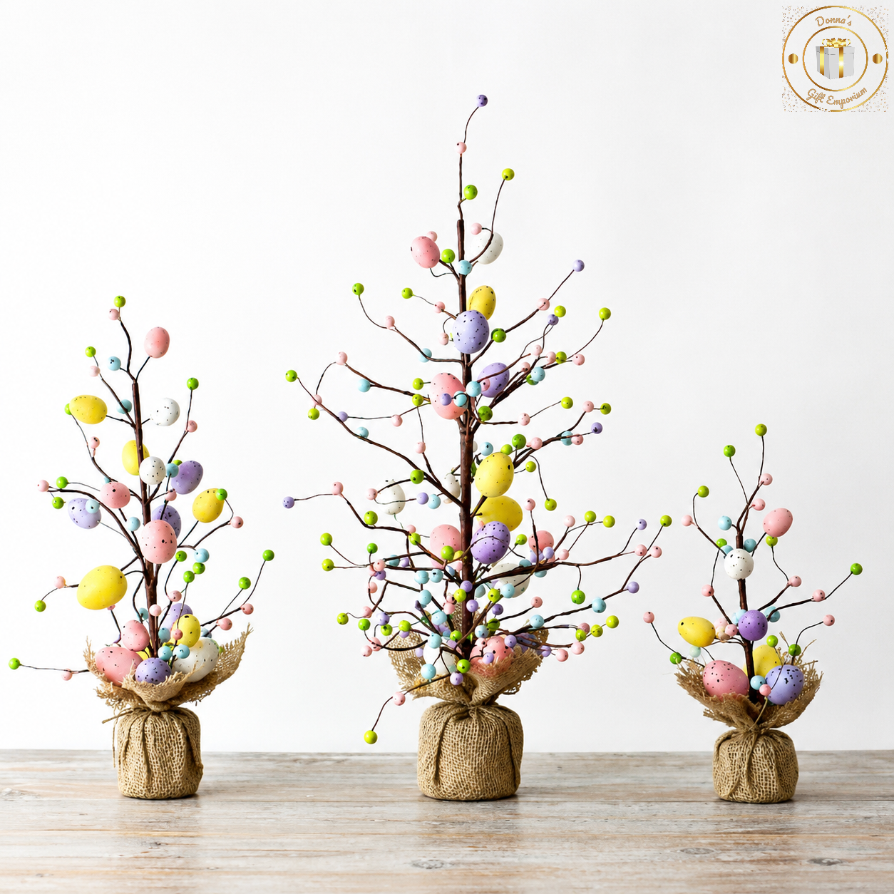 Pastel Easter Egg Tree - 3 Sizes