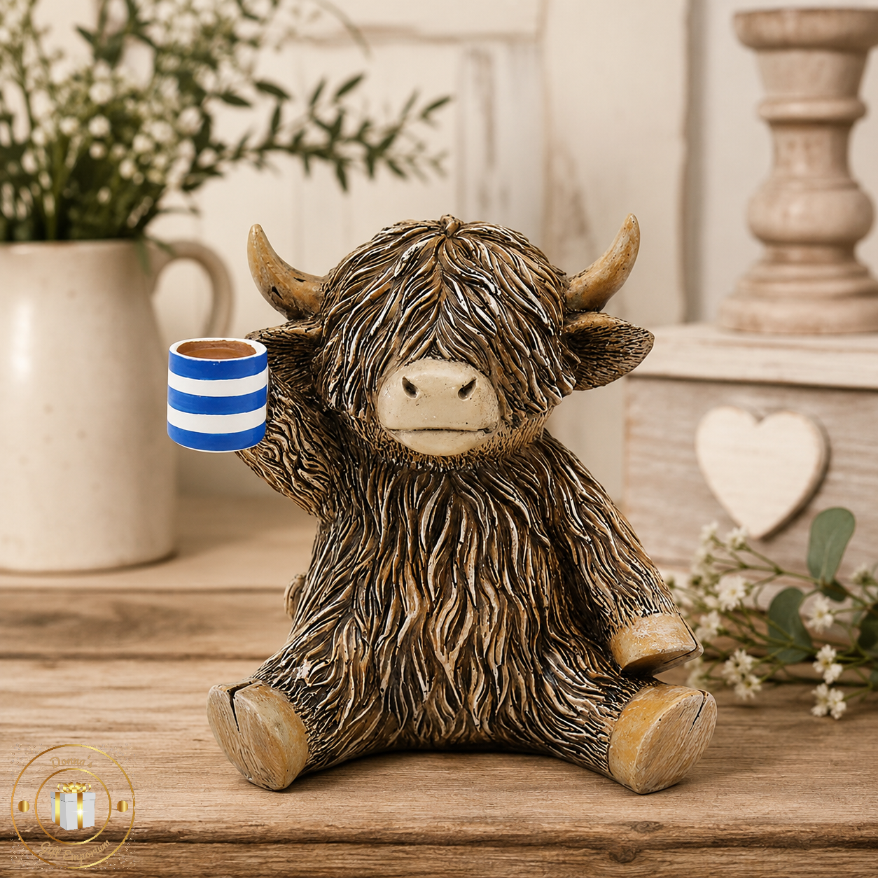 Tina Tea Cory Coffee Highland Cow