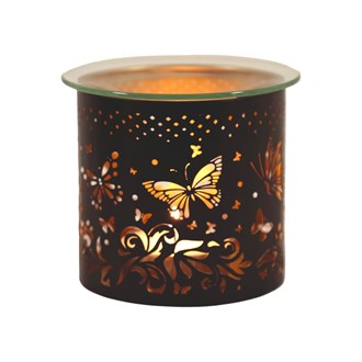 Wax Warmer / Burner - Black Butterfly