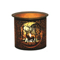 Wax Warmer / Burner - Black Stag Deer Family