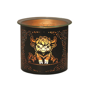 Wax Warmer / Burner - Black Highland Cow