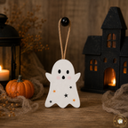 Wooden Halloween Ghost Hangers