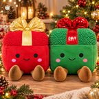 10" Soft Plush Christmas Present Toy