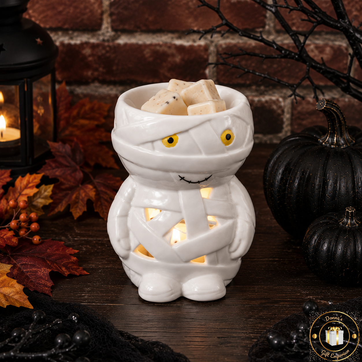 Halloween Mummy Wax Warmer Oil Burner