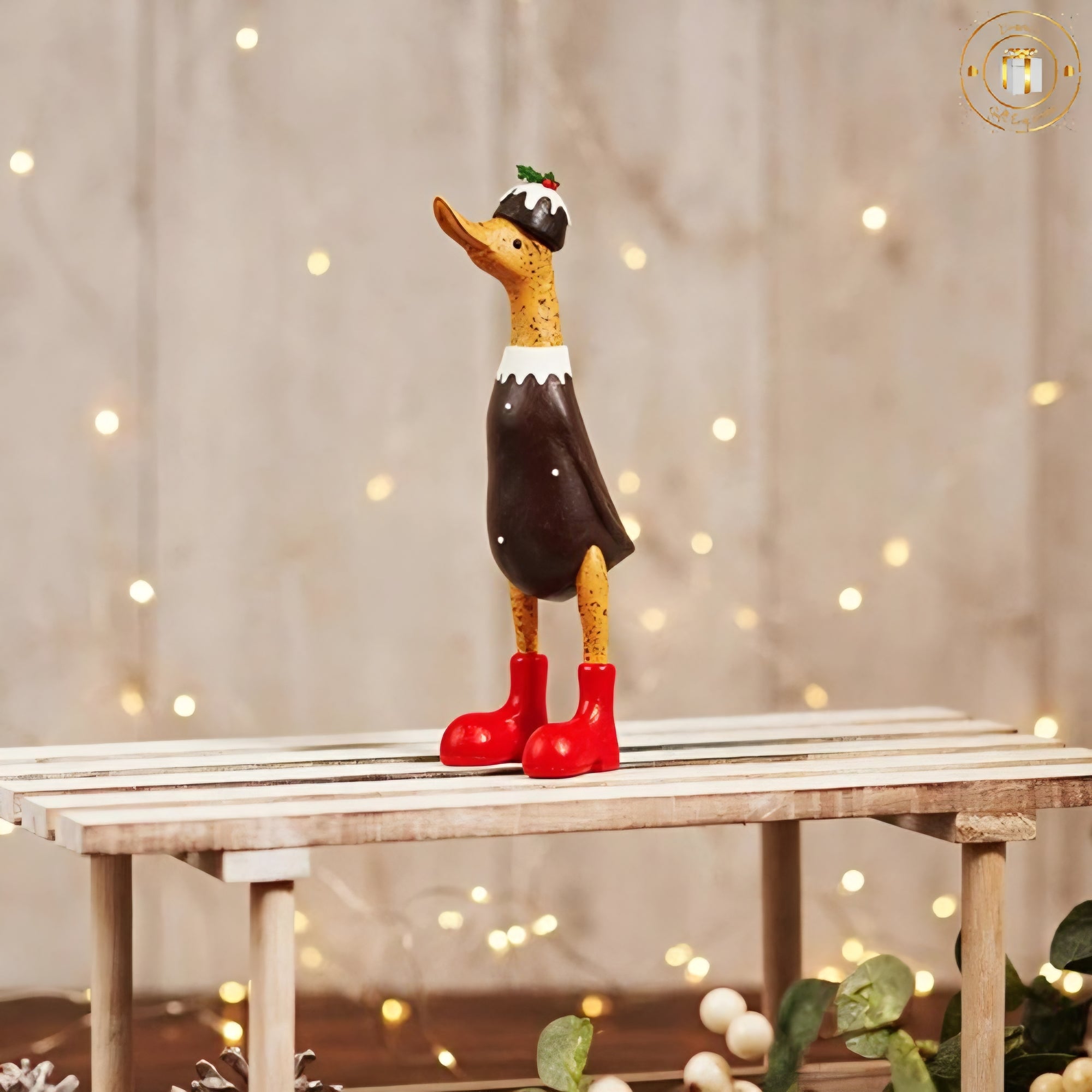 Christmas Pudding Duck