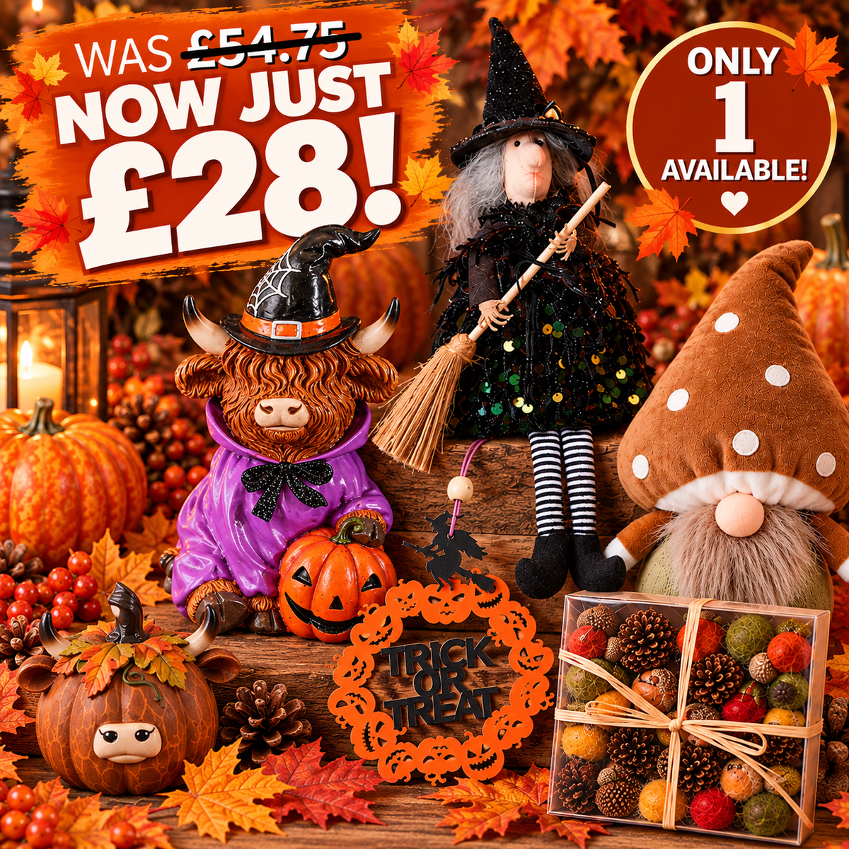 🍂🎃 **AUTUMN & HALLOWEEN BARGAIN!** 🎃🍂