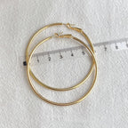 Large Hoop in Gold