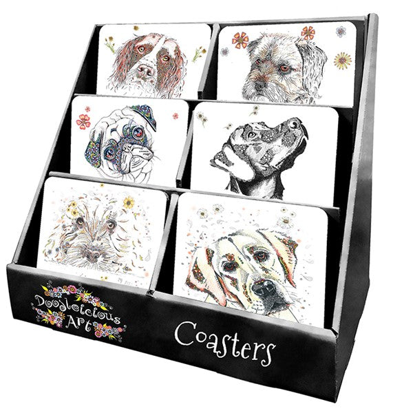 Doodleicious Dog Coasters