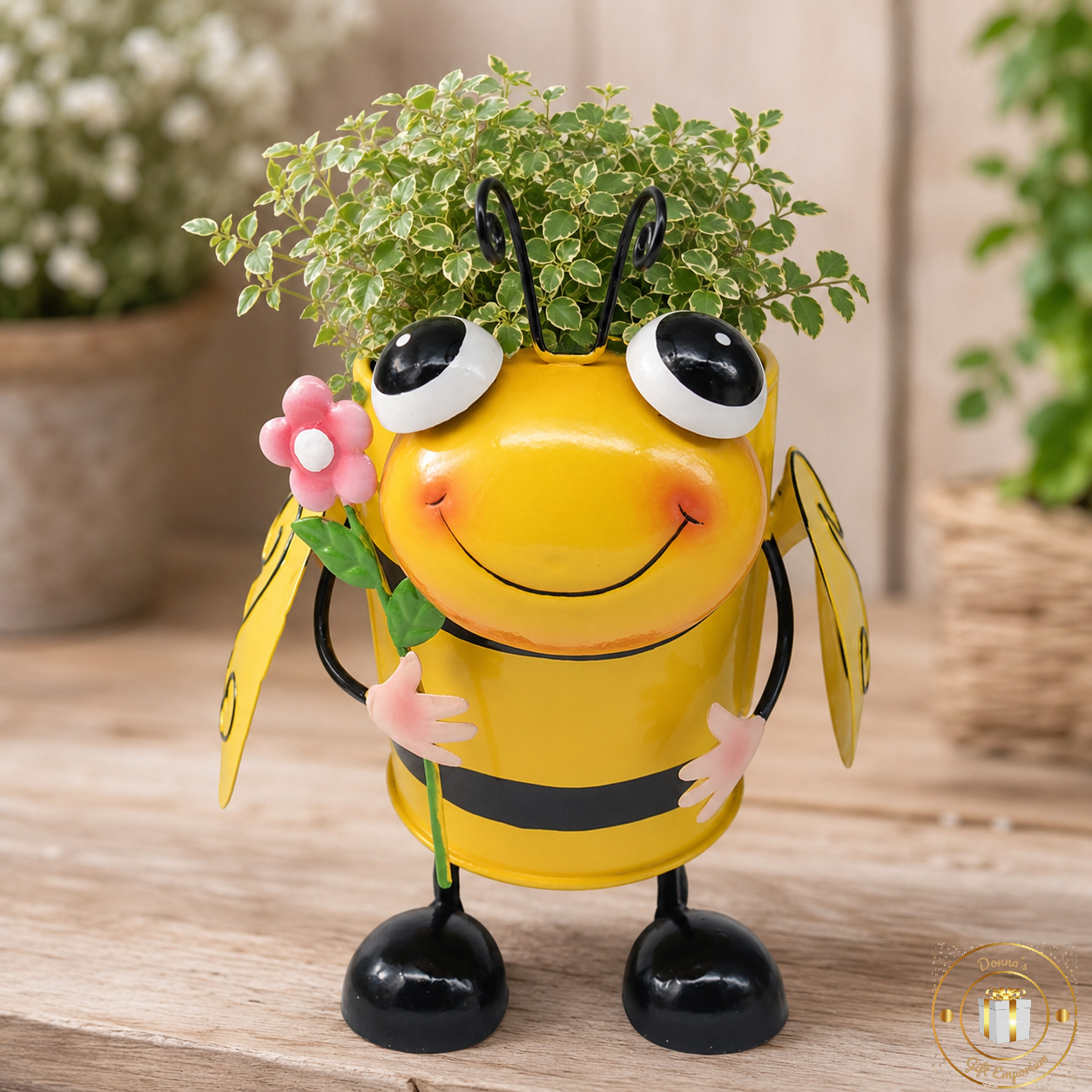 Bright Eyes Bee Planter