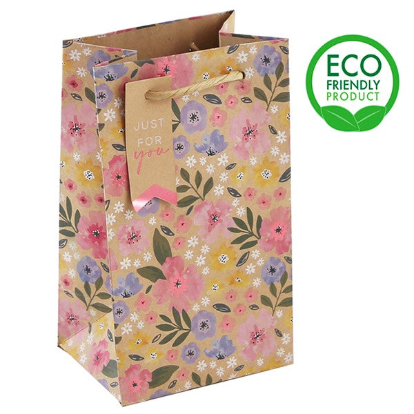 Floral Gift Bag - Small