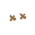 Flower Stud Earring in Gold
