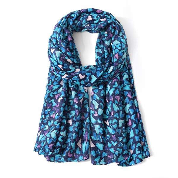 Eco Style - Hearts - Blue