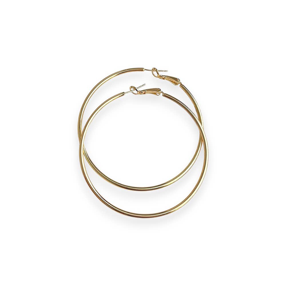 Large Hoop in Gold
