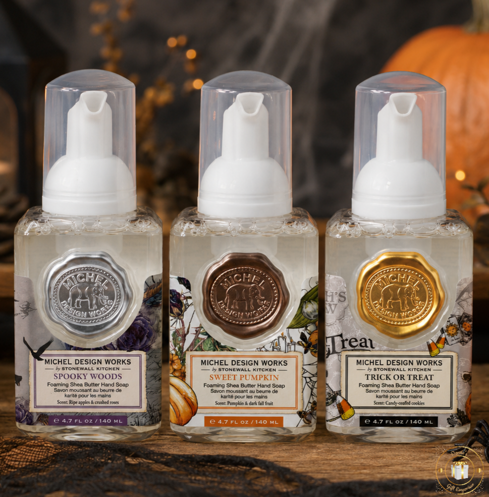 Halloween Mini Foaming Hand Soap Set ~ by Michel Design Works