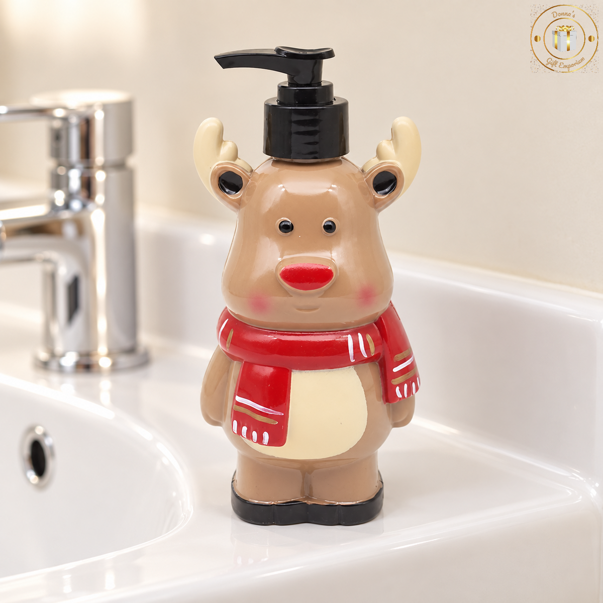 Christmas Rudolph Reindeer Hand Wash Soap