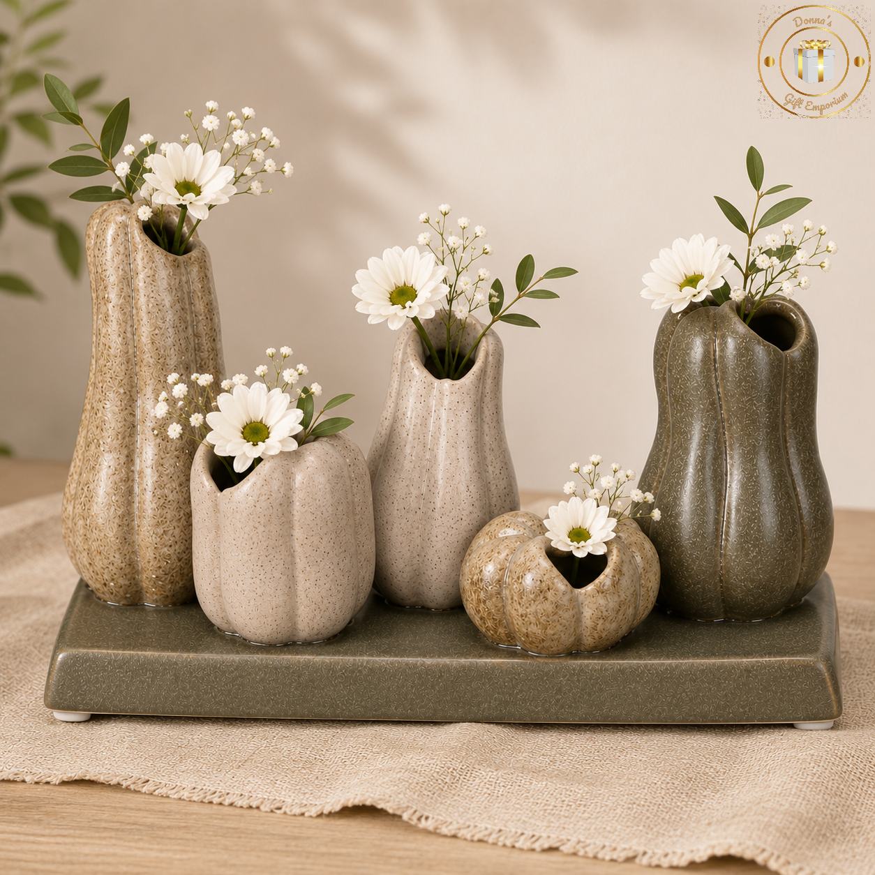 Pumpkin Vase 18cm