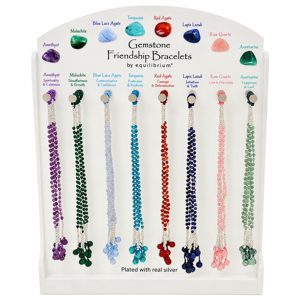 Gemstone Friendship Bracelet