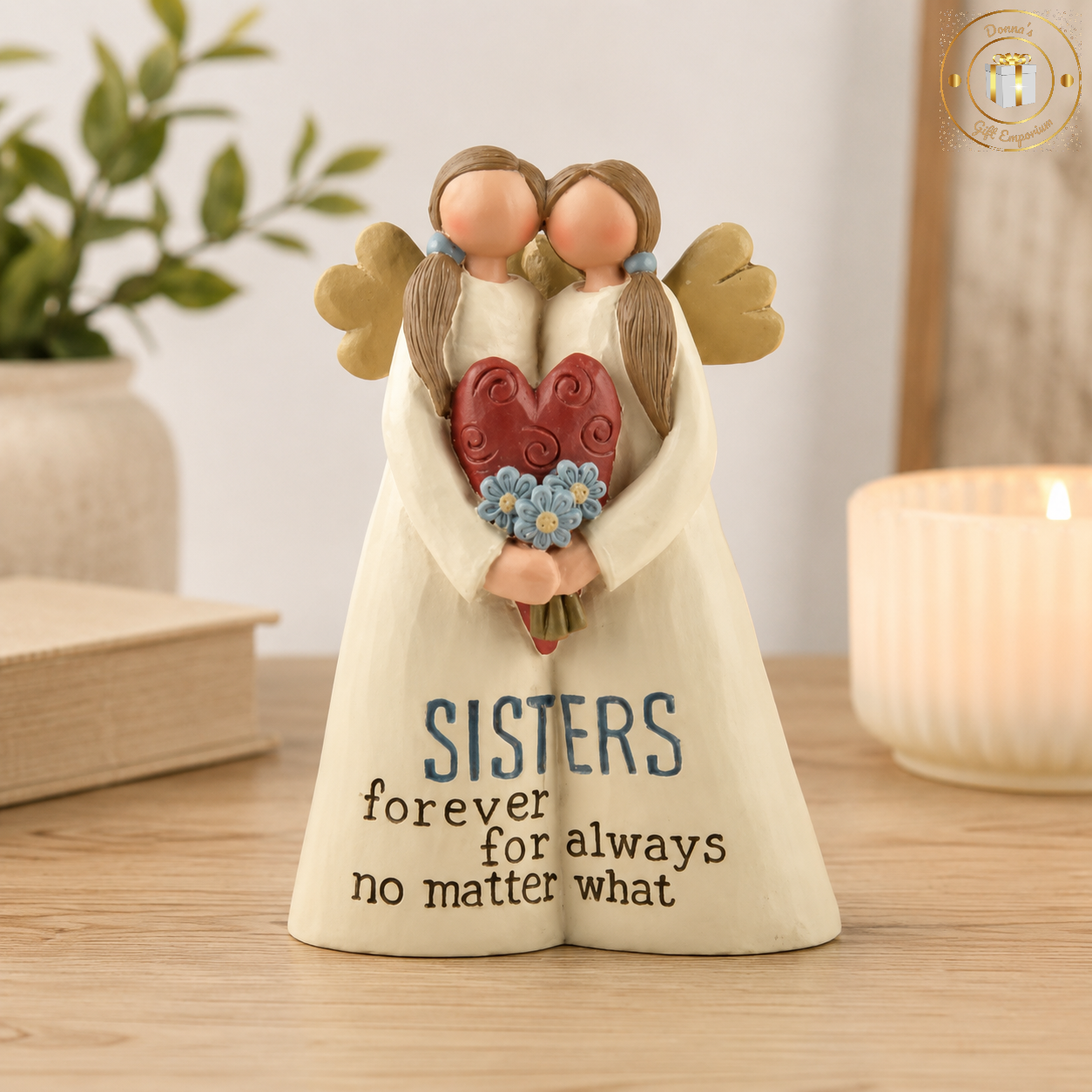 Sister / Sisters Forever Angel Ornament
