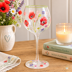 Poppy Gin Glass