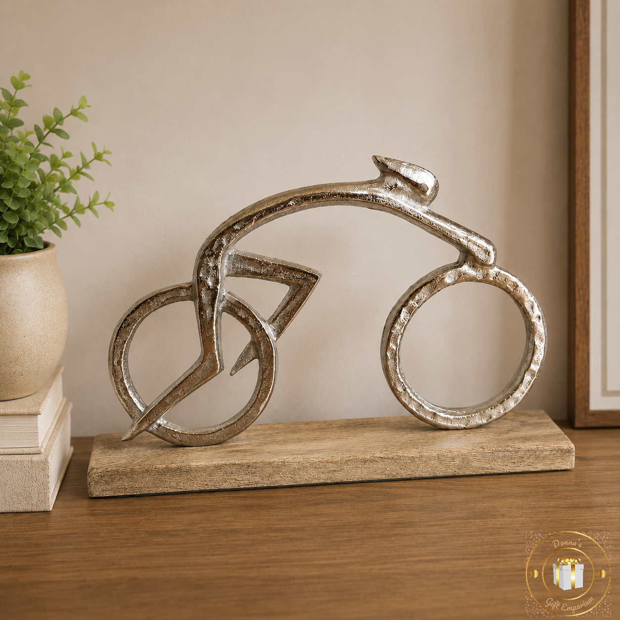 Minimalistic Cycling Bike Ornament