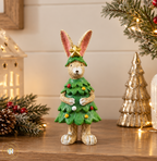 Christmas Tree Bunny Rabbit Decoration 🎄🐰